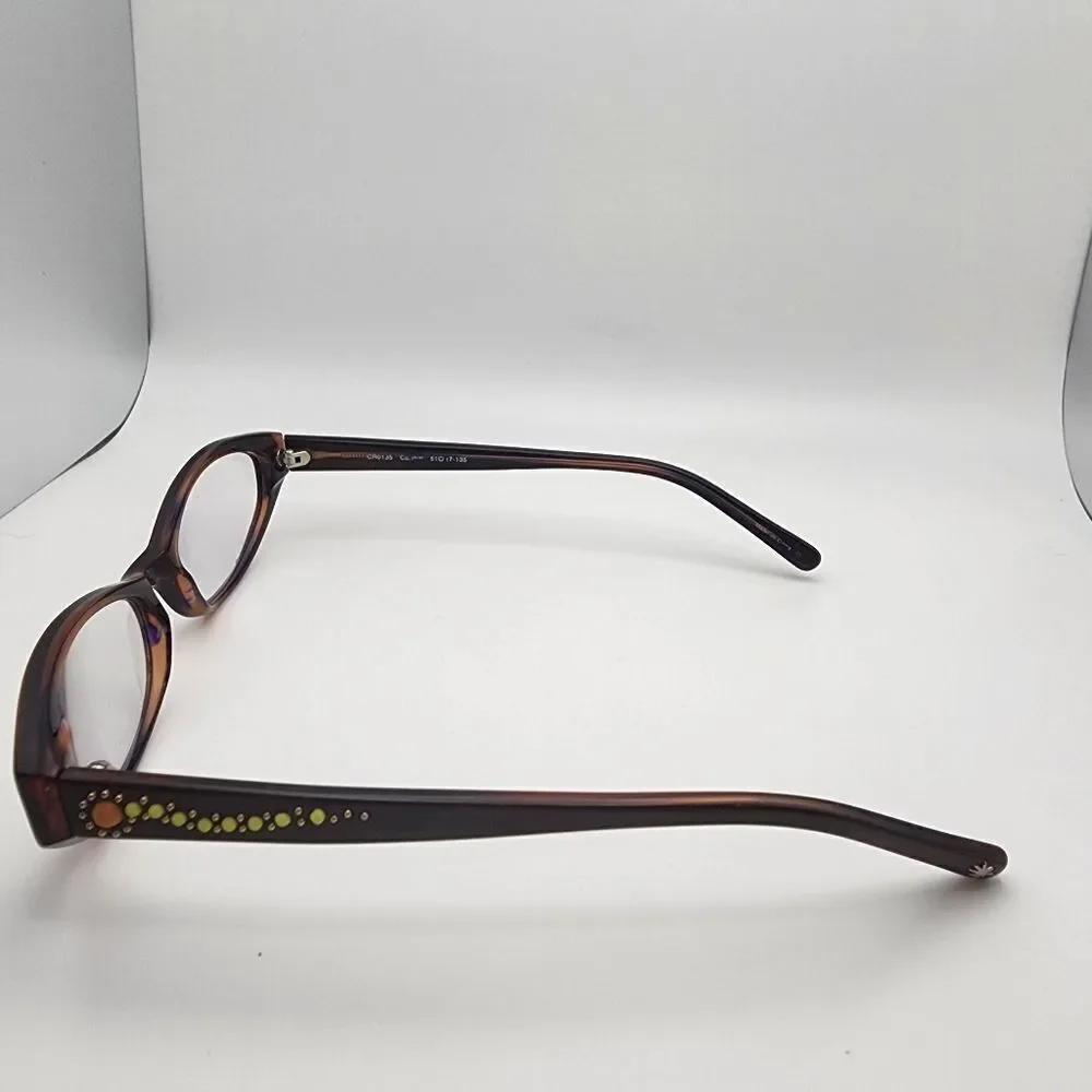 Cynthia Rowley Carmel Brown Prescription Glasses Frames